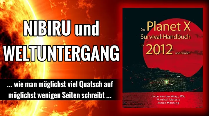 Das Planet X Survival-Handbuch - oder wie schreibe ich möglichst viel Quatsch auf wenigen Seiten