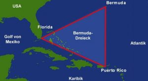 (Schon wieder) Pyramiden im Bermuda-Dreieck gefunden? (Bild: gemeinfrei / Bearbeitung: L. A. Fischinger)