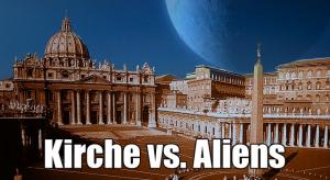 Der Vatikan, der Papst und die Außerirdischen – Die Haltung der katholischen Kirche zu der Frage Leben im Universum (Bild: L. A. Fischinger /NASA / Montage: L. A. Fischinger)