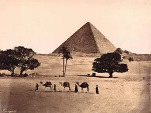 Mythos & Rätsel Cheops-Pyramide (Bild: L. A. Fischinger / gemeinfrei)