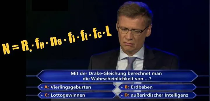"Wer wird Millionär?" vom 14. September 2012: auf der Suche nach Außerirdischen (Bild: rtl-now.rtl.de)
