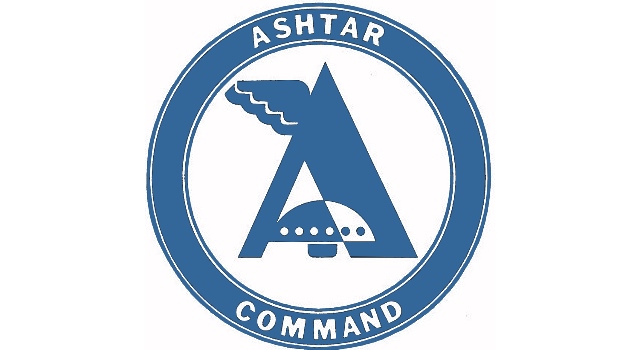 Logo der UFO-Sekte "Ashtar Command" - immer wieder ein Ärgernis in der Grenzwissenschaft (Bild: L.A. Fischinger)