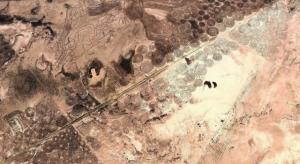 Ein Nazca in Südafrika - oder doch eher moderne Spuren? (Bild: Google Earth)
