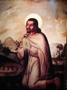 Bild des Juan Diego in Guadalupe (Bild: L. A. Fischinger)