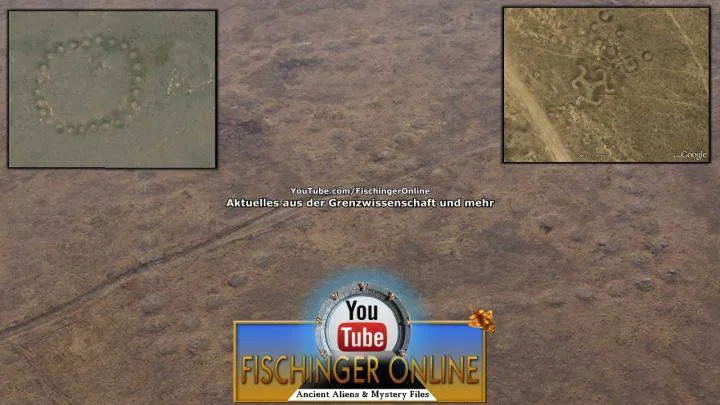 Zweite Nazca in Kasachstan (Bilder: Google Earth)