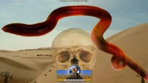 Der Mongolische Todeswurm der Wüste Gobi: Fakt oder Fiktion? (Bild: L.A. Fischinger / WikiCommons / s shepherd)