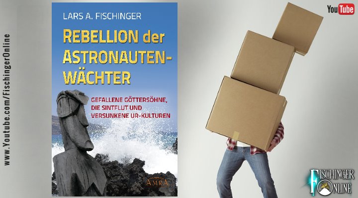 Unboxing-Video: Zwei Pakete zur Prä-Astronautik und mein neues Buch "Rebellion der Astronautenwächter" (Bild: gemeinfrei / Montage: Fischinger-Online)