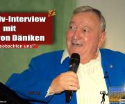 Exklusiv Interview mit Erich von Däniken (Bild: Tatjana Ingold/Pixel-Zauber.ch / Bearbeitung: L.A. Fischinger)