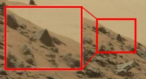 Pyramide auf dem Mars entdeckt: Was fotografierte der NASA-Rover “Curiosity” auf dem Roten Planeten? Eine Analyse (Bild: NASA)