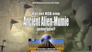 Hat der KGB in Gizeh eine Ancient Alien-Mumie gefunden? Neue Diskussionen um einen alten angeblichen KGB-Film. (Video auf YouTube (Bild: Google Earth / L.A. Fischinger / YouTube Screenshot)
