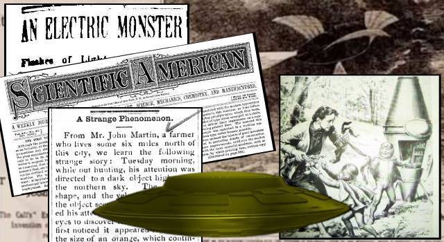 Das UFO-Phänomen - Mindestens Jahrhunderte alt (Bild: gemeinfrei / Collage: L.A. Fischinger)