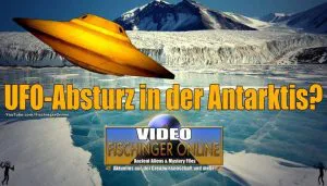 VIDEO auf YouTube: UFO-Absturz in der Antarktis entdeckt? Über „Das Ding aus einer anderen Welt“ bei Google Earth (Bild: WikiCommons/gemeinfrei / Montage: L. A. Fischinger)
