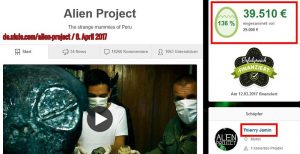 Geld für die Alien-Mumien von Nazca in Peru