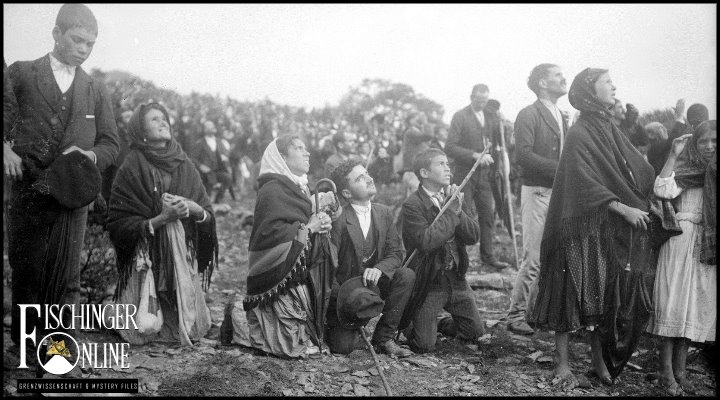 Die Marienerscheinungen von Fatima 1917 und der Beamer der Götter (Bild: gemeinfrei)