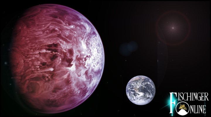 Das Böse im All heißt "Hercólubus oder roter Planet": Was uns die Alcione-Gesellschaft sagen will (Bilder: NASA / Montage/Bearbeitung: L. A. Fischinger)