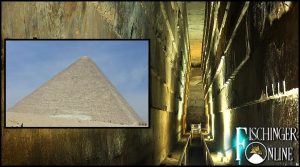 In der Cheops-Pyramide wurde ein ca. 30 Meter langer Hohlraum nachgewiesen (Bilder: L. A. Fischinger/S. Ampssler)