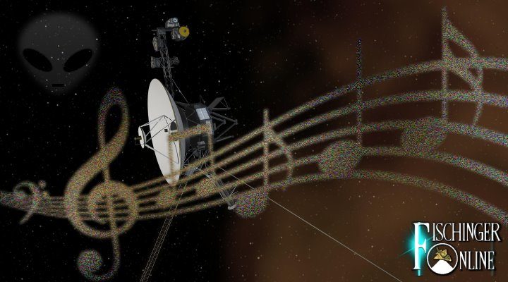 Die Raumsonde “Voyager”: sie trägt Musik und Botschaften an Außerirdische seit 40 Jahren durch das All