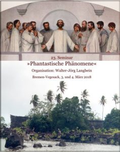 Phantastische Phänomene 2018 - Plakat von Walter-Jörg Langbein