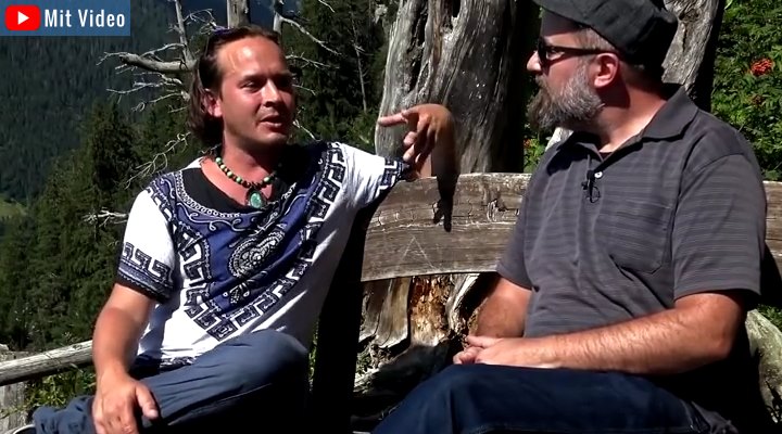 Video-Interview von "Hangar18B" mit Ramon Zürcher, Freund und rechte Hand von Erich von Däniken (Bild: YouTube-Screenshot "Hangar18B")