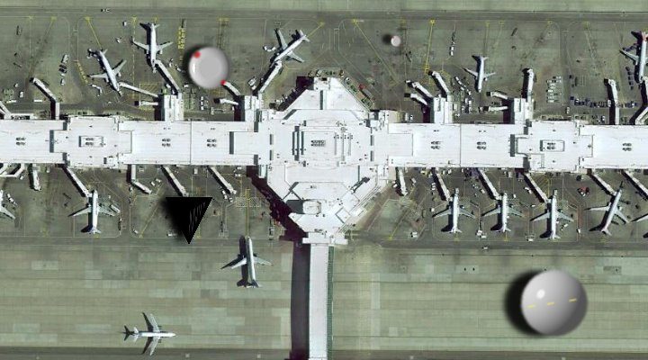 Der internationale Flughafen von Denver: ein Tummelplatz für Aliens UFOs und Geheimgesellschaften? Der Flughafen nimmt die Verschwörungstheorien jetzt mit Humor …
