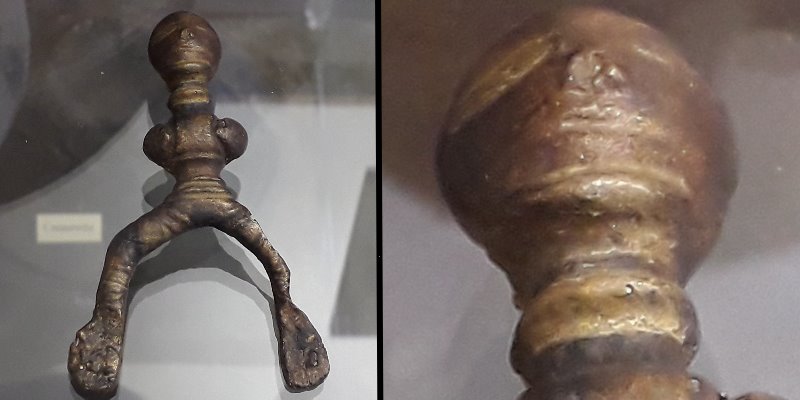 Der keltische Gürtelschmuck in einem Museum in Leipzig (Bilder: Fischinger-Online)