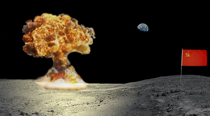 Geheime Mondlandungen, Schüsse auf dem Mond und Atombomben auf Alien-Basen: Seltsames aus der UFO-Forschung (Bilder: PixaBay/gemeinfrei / Montage: Fischinger-Online)
