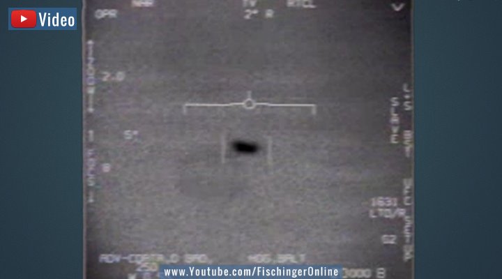 VIDEO: "Physikalisch nicht möglich": Navy Pilot spricht erstmals über das "Nimitz-UFO" (Bild: US-Navy / Montage/Bearbeitung: Fischinger-Online)