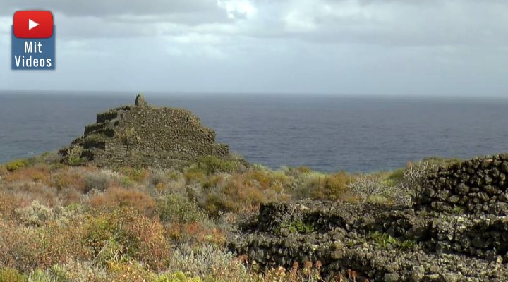 Woher kamen die Ureinwohner der Kanarischen Inseln? (Pyramide auf La Palma / Bild: D. Görlitz/Bild-Archiv abora.eu)