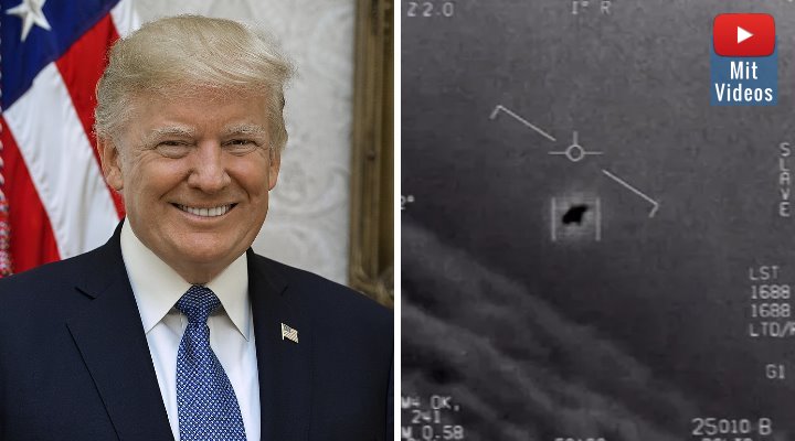 UFO-Skeptiker Donald Trump äußert sich erneut zu den UFO-Videos der US-Navy (+ Videos)