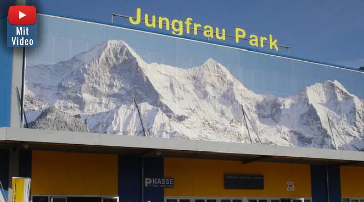 Der "Jungfraupark" in Interlaken bleibt im Sommer 2020 geschlossen: Alle dortigen Vorträge von Erich von Däniken abgesagt (Bild: jungfraupark.ch)