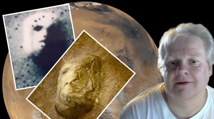 Lars A. Fischinger im Interview mit Roland M. Horn: „Wir waren in uralter Zeit schon einmal auf dem Mars!“ (Bilder: NASA & R. M. Horn / Montage: Fischinger-Online)