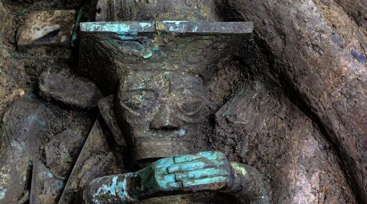 Neue Entdeckungen der rätselhaften Sanxingdui-Kultur in China (Bild: german-xinhuanet.com