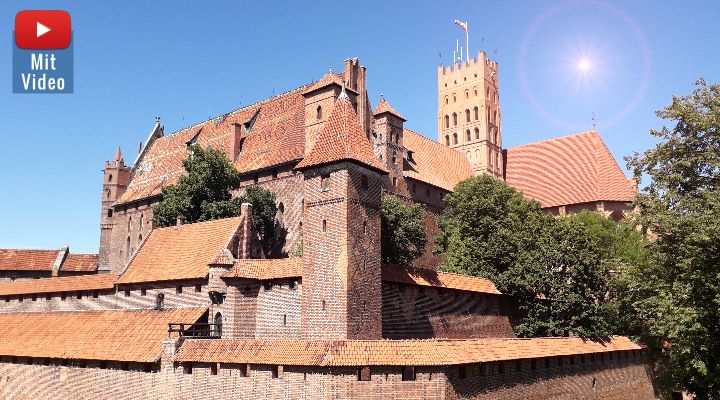 Wunder, Phänomene und Erscheinungen an der Marienburg bei Danzig in Polen (Bild: Fischinger-Online)