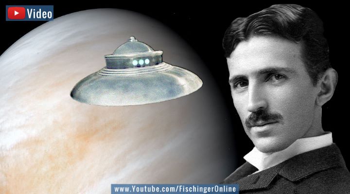 VIDEO: Kuriose FBI-Akte über Nikola Tesla: Angeblich kam er von der Venus! Über verrückte Aussagen über UFOs und Aliens aus den Anfängen der UFO-Zeit (Bilder: gemeinfrei / Montage: Fischinger-Online)