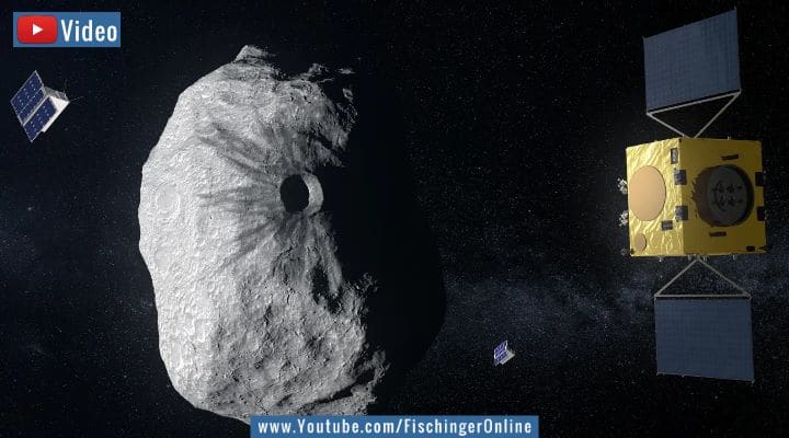 VIDEO: Asteroiden auf Kollisionskurs: Können wir den Weltuntergang verhindern? Jetzt übt die NASA den Ernstfall (Bild: NASA/ESA)