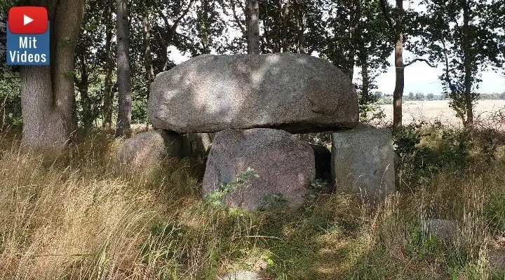 Jahrtausende verborgen - 5000 Jahre altes Megalithgrab der Steinzeit in Norddeutschland entdeckt" (Beispielbild von Rügen: Fischinger-Online)