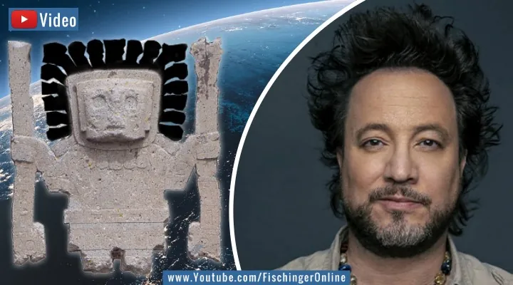 Video: "The Ancient Alien Guy" - Interview mit Giorgio A. Tsoukalos (Bilder: gemeinfrei & G. A. Tsoukalos/Instagram / Montage: Fischinger-Online)