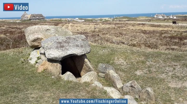Video vom Nov. 2021: Zufallsfund - Archäologische Fundgrube und unbekanntes Hügelgrab der Steinzeit auf Sylt entdeckt (Bild: Fischinger-Online)