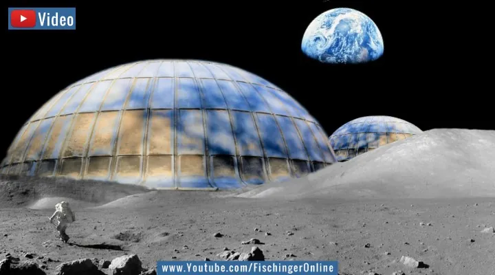 Video: "Apollo 11" und fremde Wesen in einem "Palast" auf der Mond-Rückseite - Außerirdische Spuren in der Mythologie Chinas? (Bilder: NASA/gemeinfrei / Montage: Fischinger-Online)