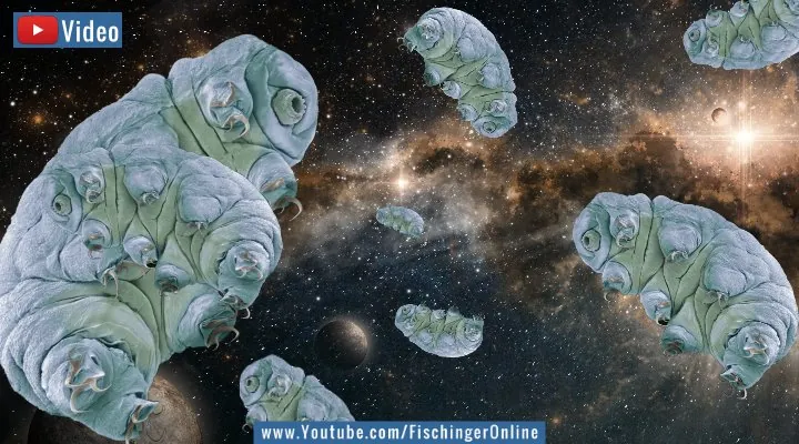 Video: Bärtierchen für das Universum (Bilder: gemeinfrei / Montage: Fischinger-Online)