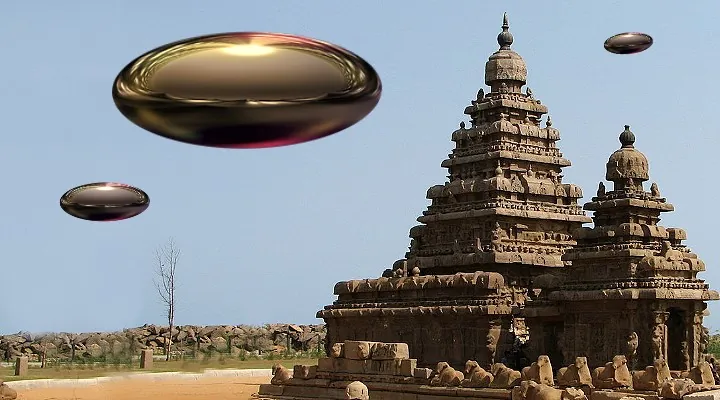 Vimanas: fliegende Wagen der Götter im alten Indien - der ewige streit (Bilder: gemeinfrei / Montage: Fischinger-Online)