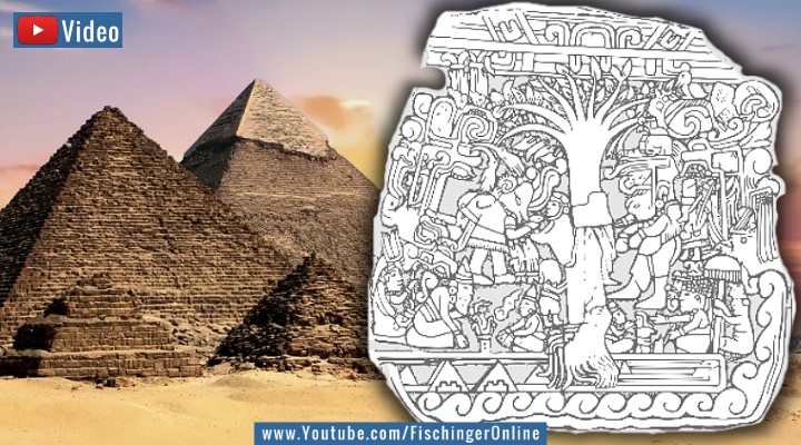 Video: Sie kamen über das Meer: Kannten Mexikos Ureinwohner die Pyramiden von Ägypten - vielleicht sogar Gizeh? (Bilder: gemeinfrei)