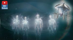 "Knowing" mit Nicolas Cage: wie Hollywood die Prä-Astronautik und den Thronwagen des Ezechiel als Raumschiff ins Kino brachte (Bilder: J.F. Blumrich & Concorde Home Entertainment / Montage: Fischinger)