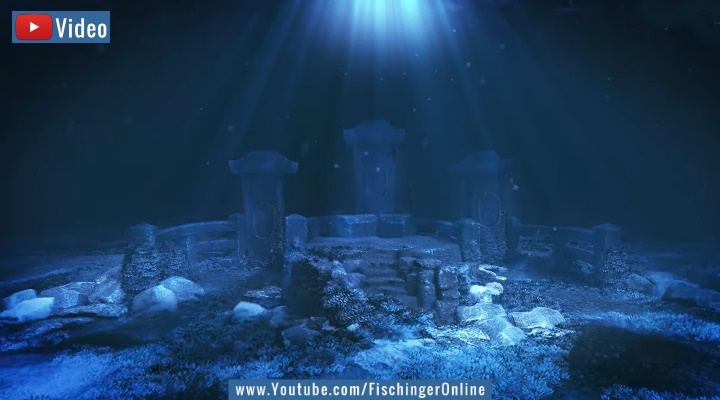 Video: Eine versunkene Stadt im See? "Chinas Atlantis" - Pyramiden aus der Eiszeit (Bilder: gemeinfrei / Montage: Fischinger)