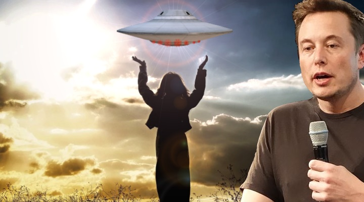 Elon Musk von UFO-Sekte Rael-Bewegung "geadelt" - und soll mit ihnen die Aliens auf der Erde empfangen: Was dahinter steckt (Bilder: gemeinfrei & WikiCommons/St. Jurvetson/CC BY2.0 / Montage: Fischinger-Online)