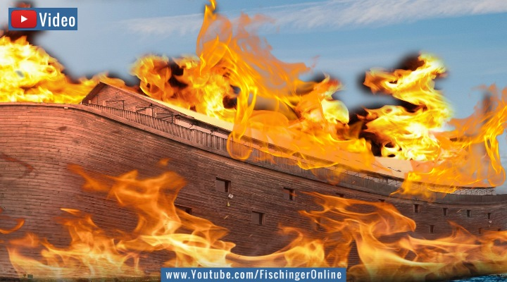 Video: Als die Schöpfer Eva verführen wollten und Adam und Evas Tochter die Arche Noah in Brand steckte (Bilder: gemeinfrei / Montage: Fischinger-Online)