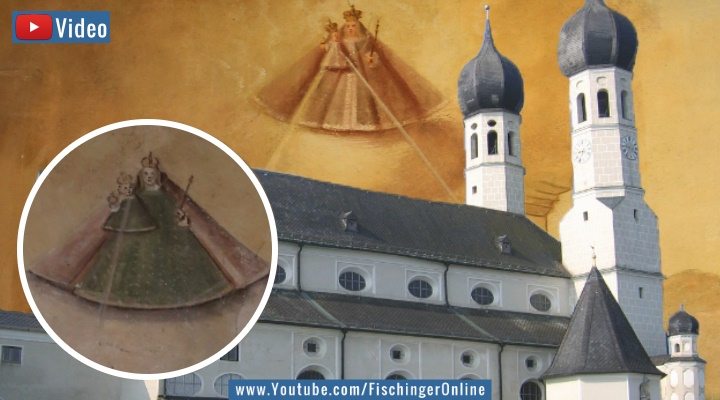 Video: Wundersame Bilder der "Jungfrau Maria" in Bayern (Bilder: WikiCommons/Rufus46 - Eigenes Werk, CC BY-SA 3.0 / Montage: Fischinger)