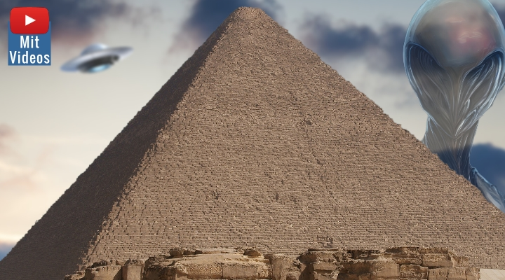 Umfrage: Rund ein Viertel der Amerikaner glauben Aliens haben die ägyptischen Pyramiden gebaut! (Bilder: gemeinfrei & envato / Montage: Fischinger)