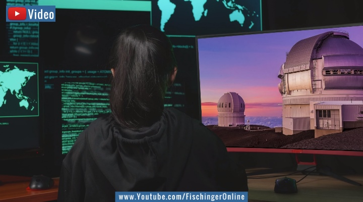 Video: "Cyber-Vorfall": 10 Teleskope gehen in den Shutdown! (Bilder: envato / Montage: Fischinger)