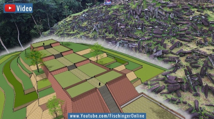 Video: Über 25000 Jahre alt? Gunung Padang - die älteste Pyramide der Welt (Bilder: D. Hilman Natawidjaja / Montage: Fischinger-Online)